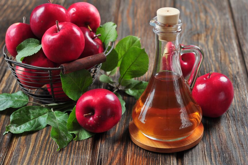 Vinaigre de cidre de pomme de varices